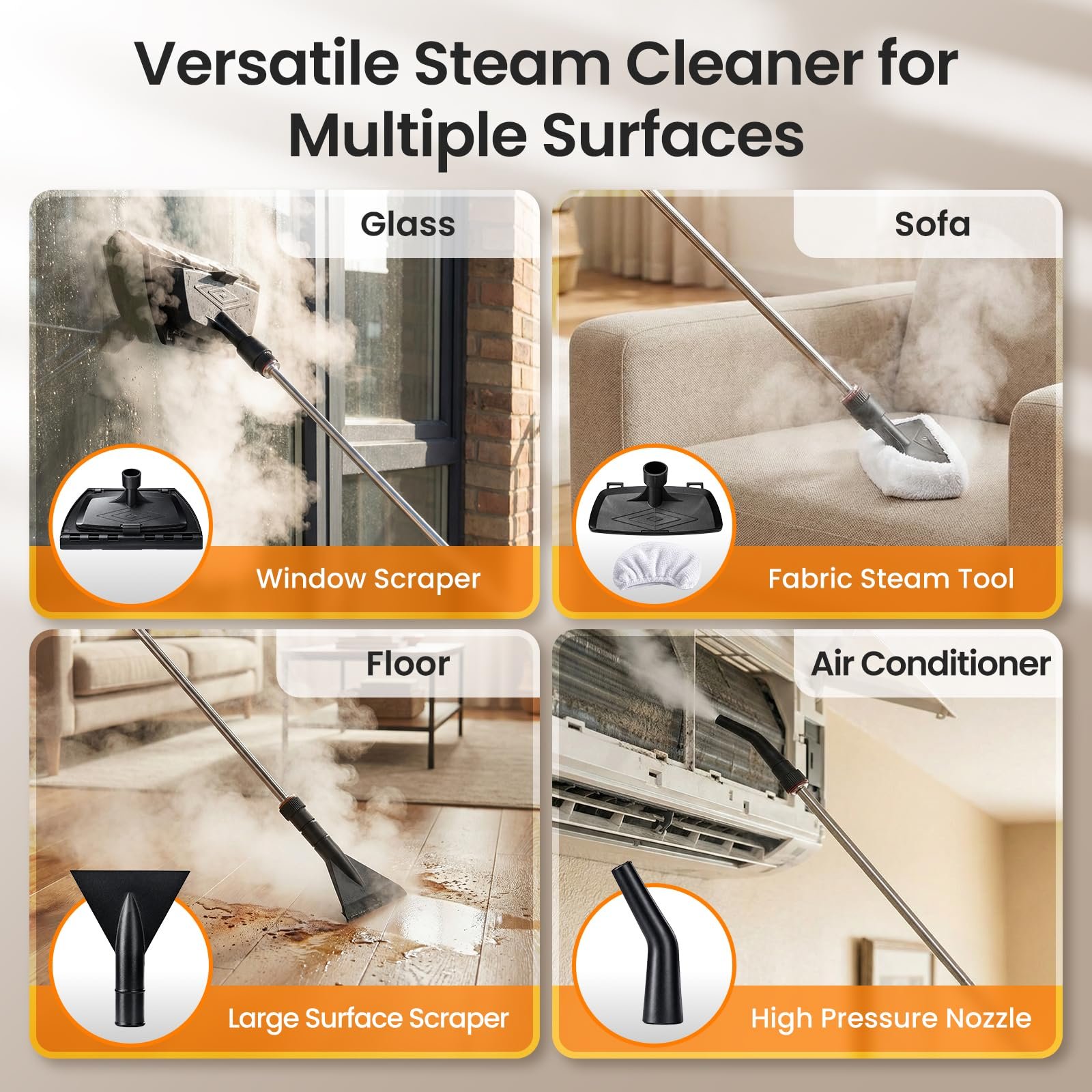 Multi-Surface Steam Cleaner