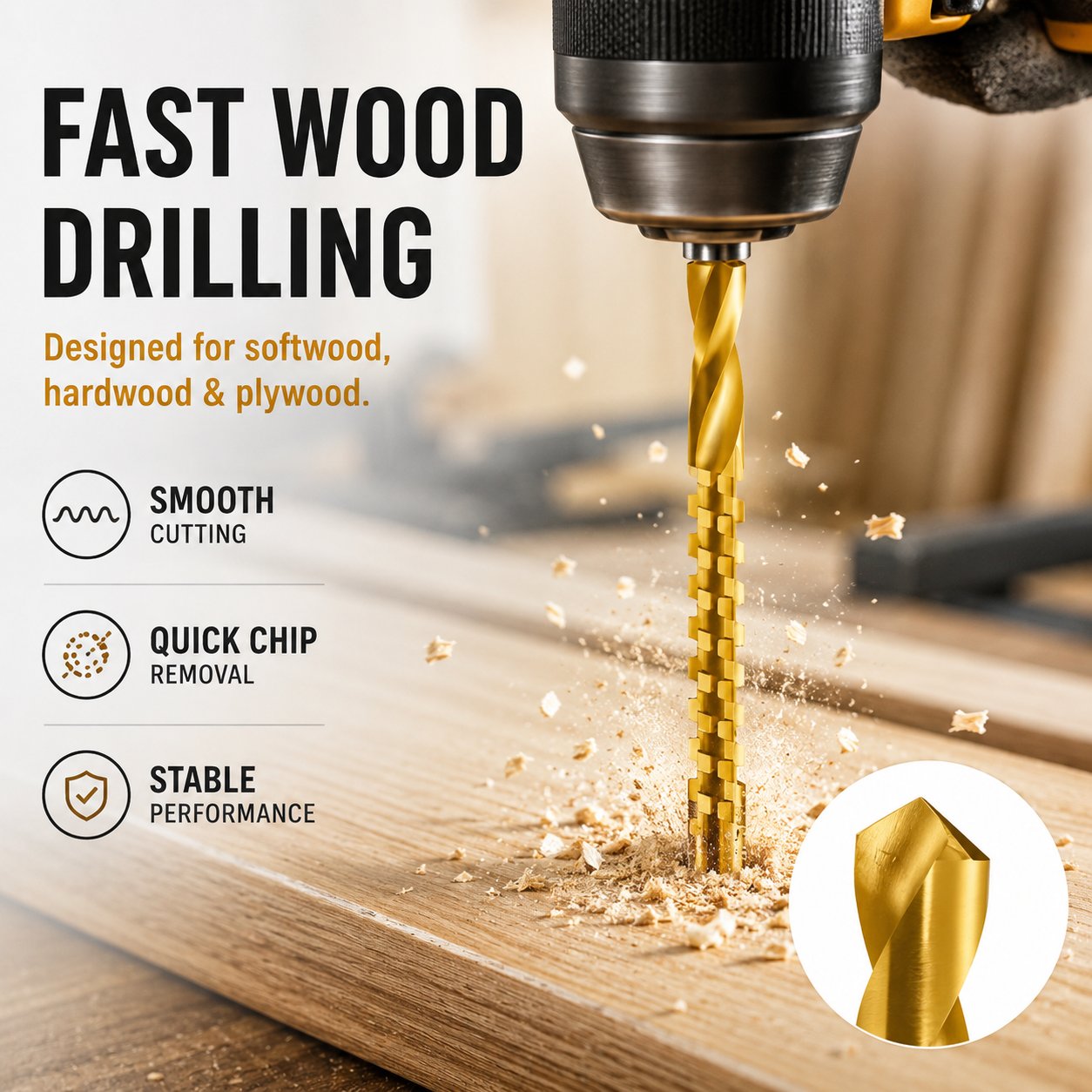 Designed for Woodworking Projects