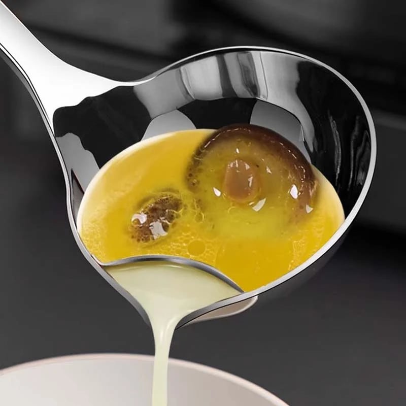 Stainless Steel Oil & Soup Separator Ladle detail