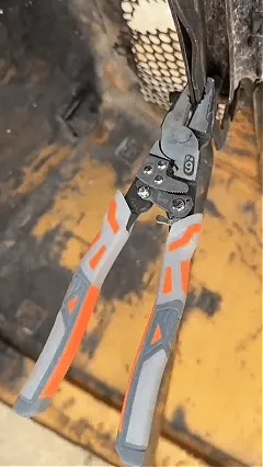 Ratchet locking pliers demonstration