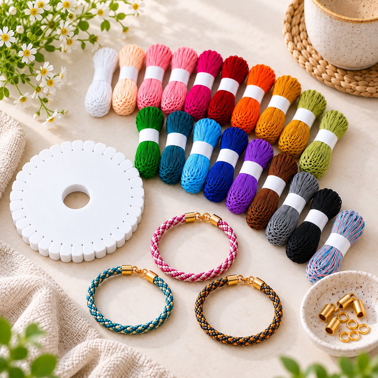 Armband flechten