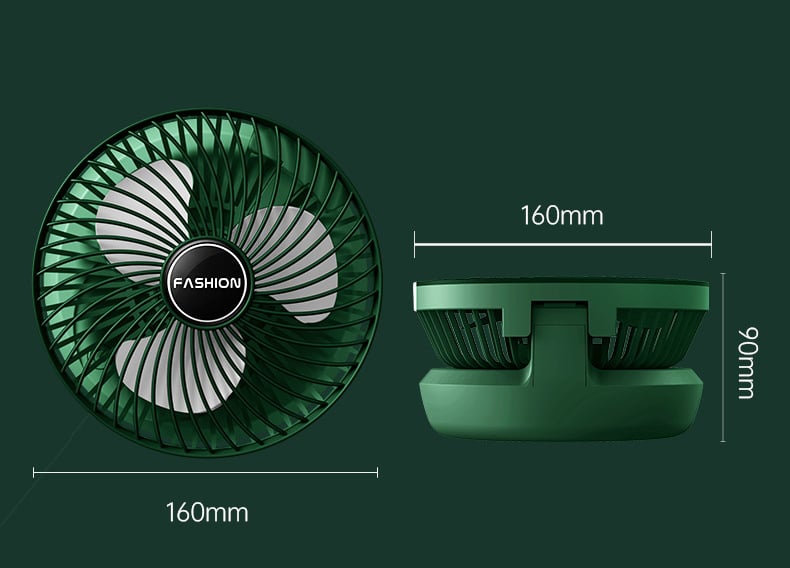 fan dimensions
