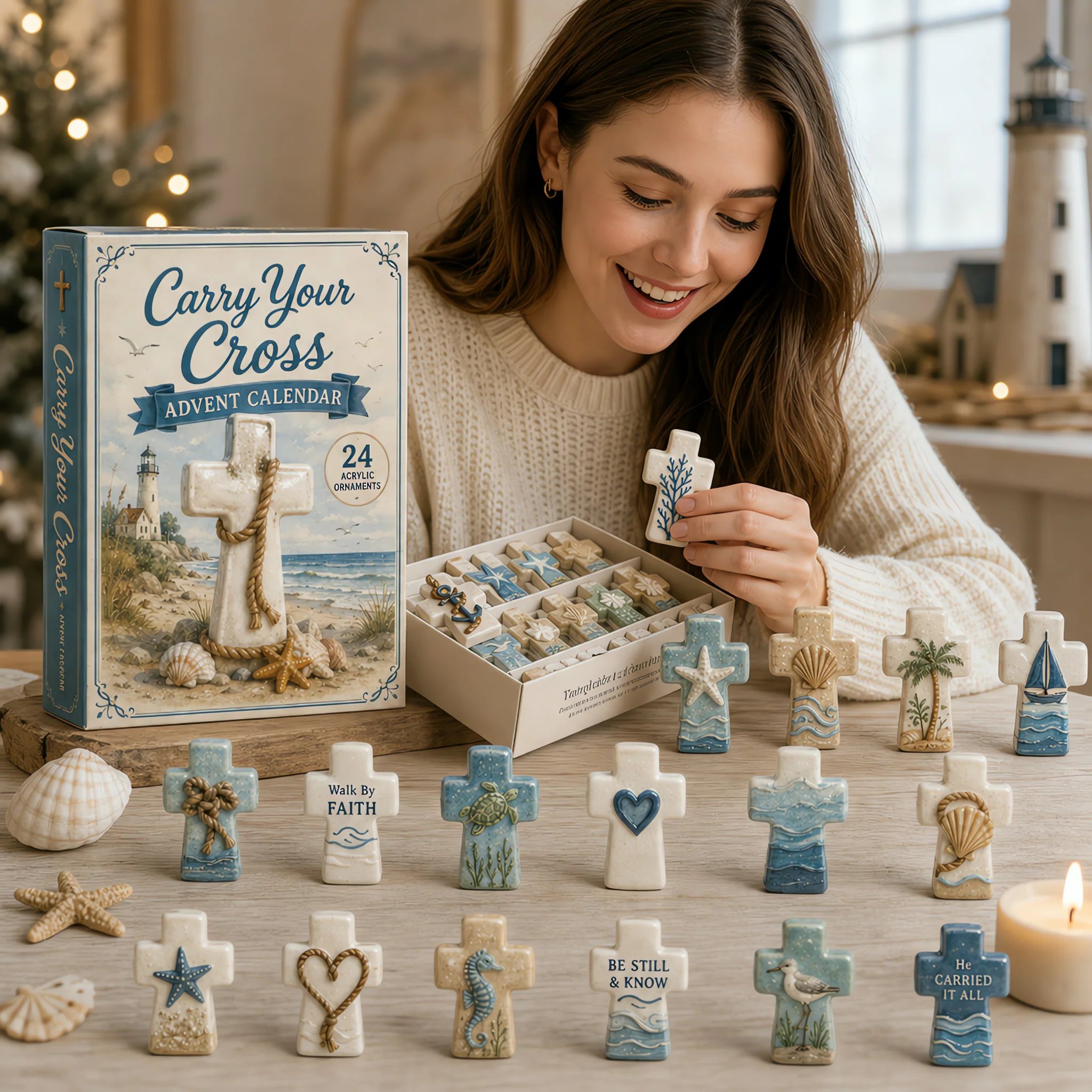 Faith based Christmas countdown keepsakes