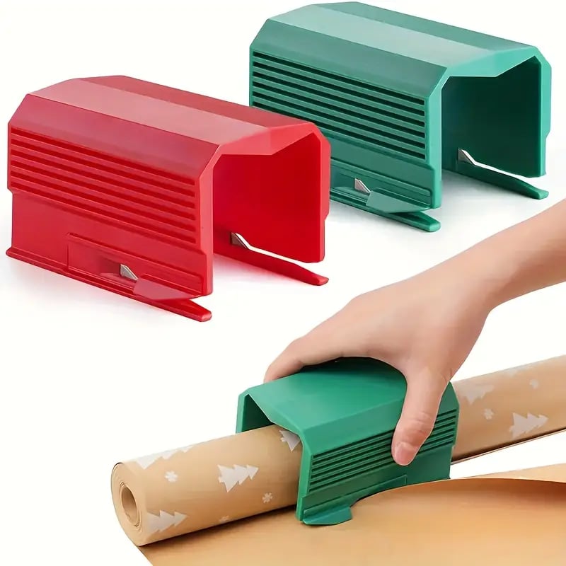 christmas gift wrapping paper cutter   blade manual cutting   diy scrapbooking portable slider paper trimmer birthday gifts home office battery free   precision Product details 5
