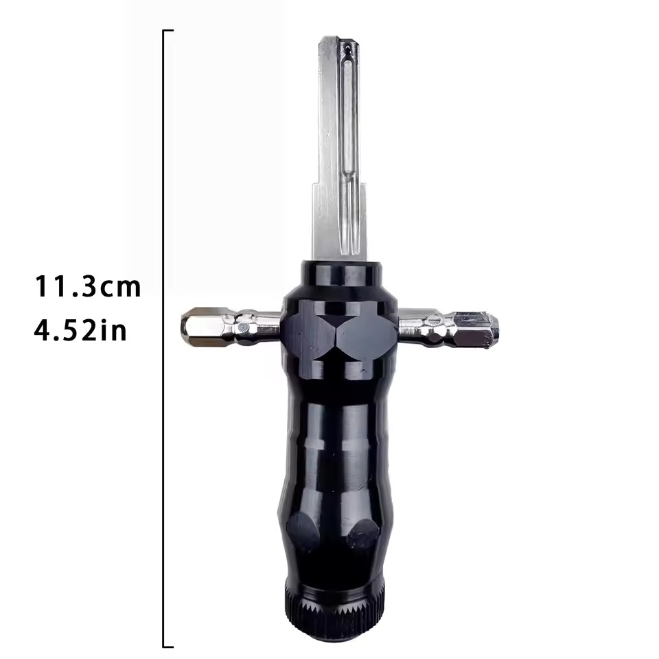 9-in-1 Tubular Lock Pick Set with Interchangeable Stainless Steel Blades