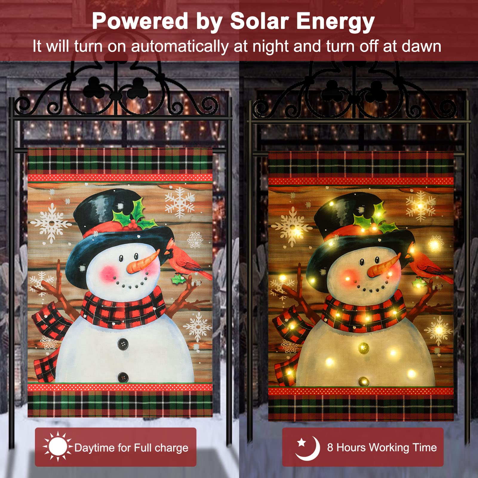 圣诞节 LED èŠ±å›æ——帜