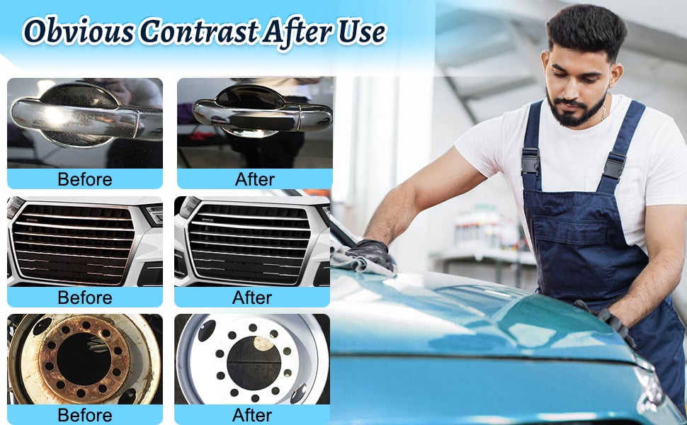 Multifunctional Rust Removal Spray for Rust from Tools, Metals, Car Parts, Etc