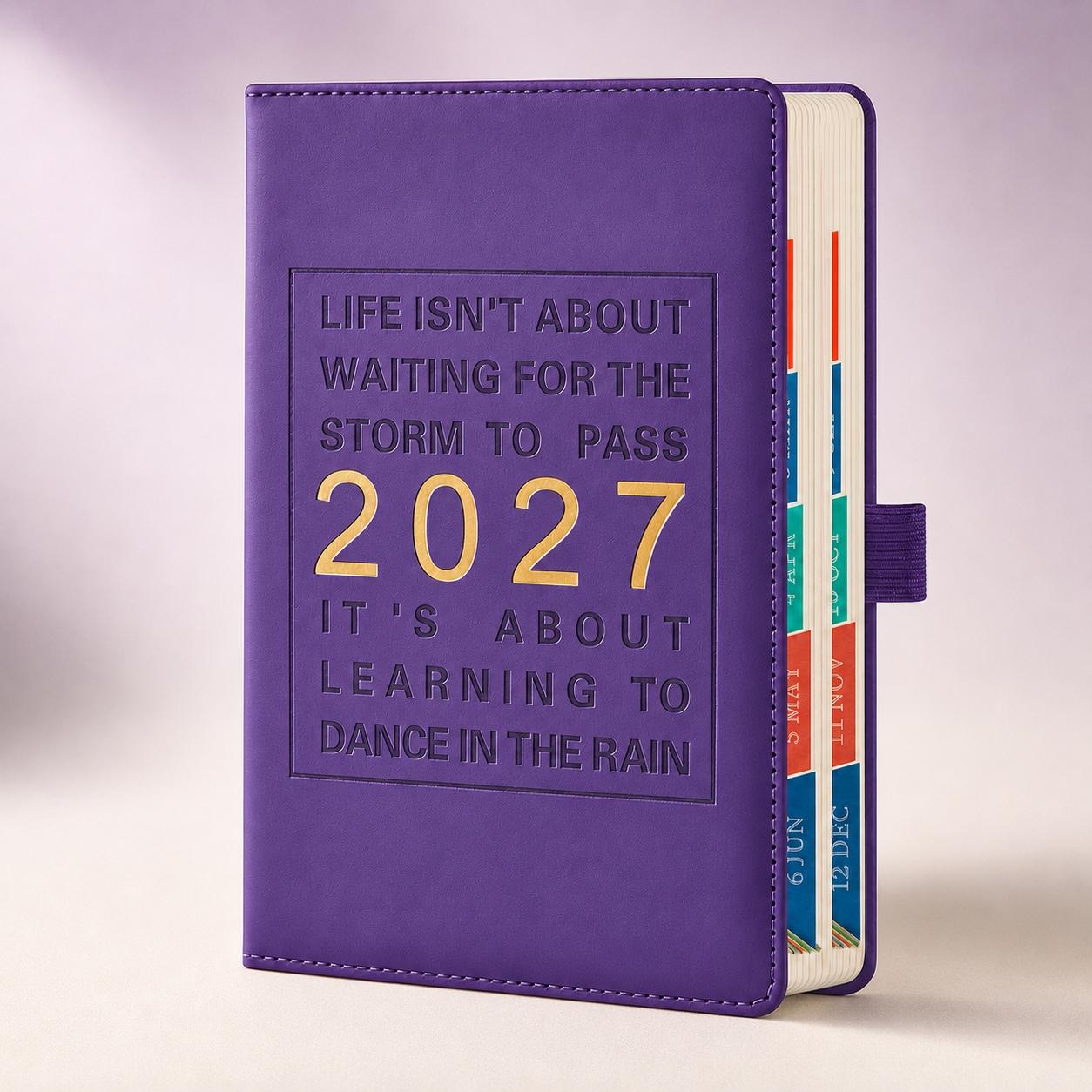 2027 daily calendar notebook additional view