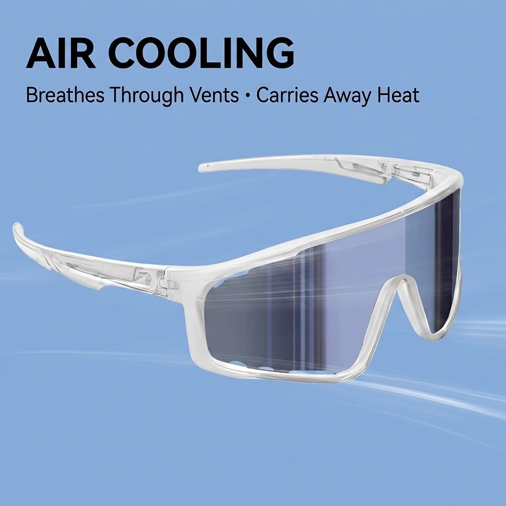 Lightweight comfortable photochromic sunglasses