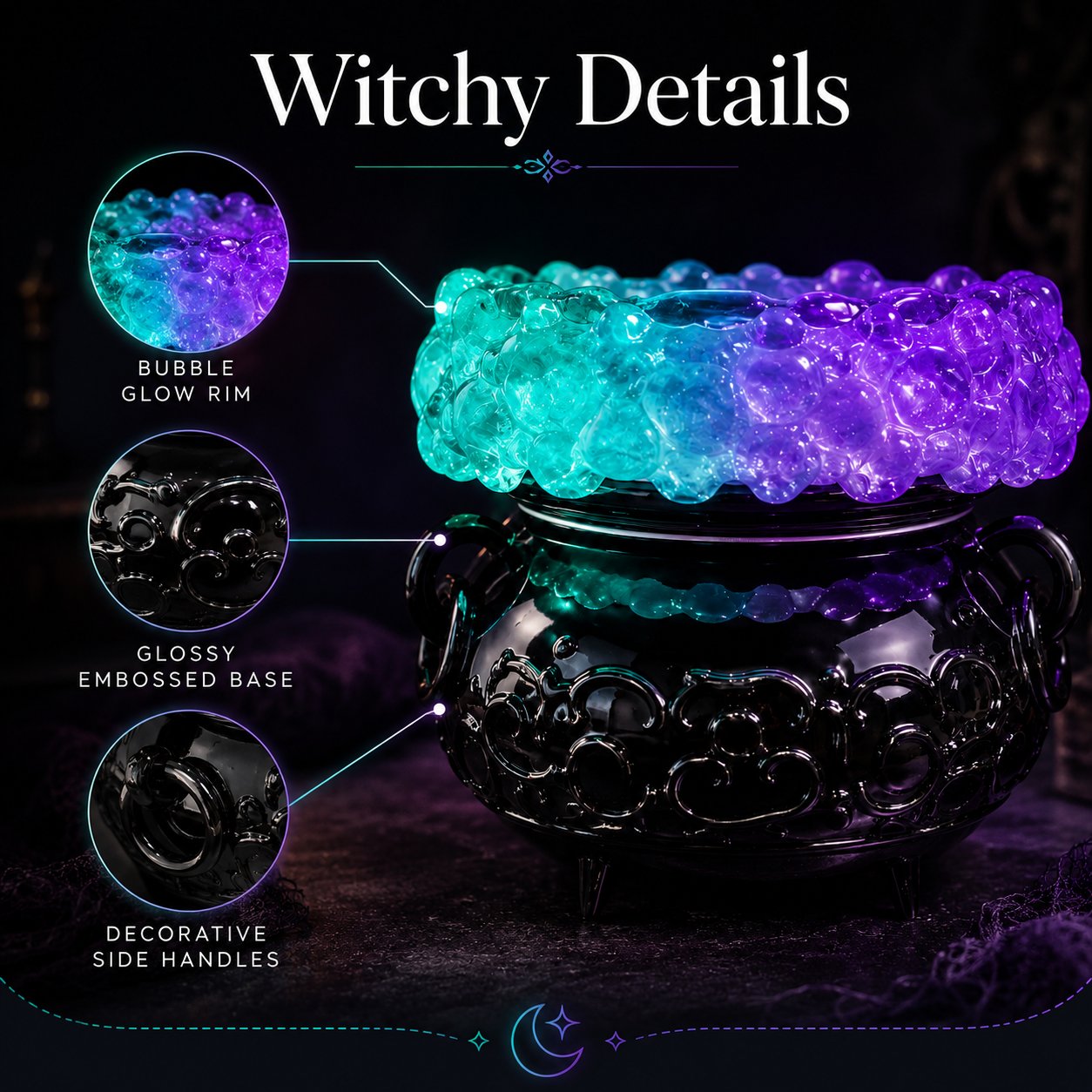 Witch Cauldron Decor