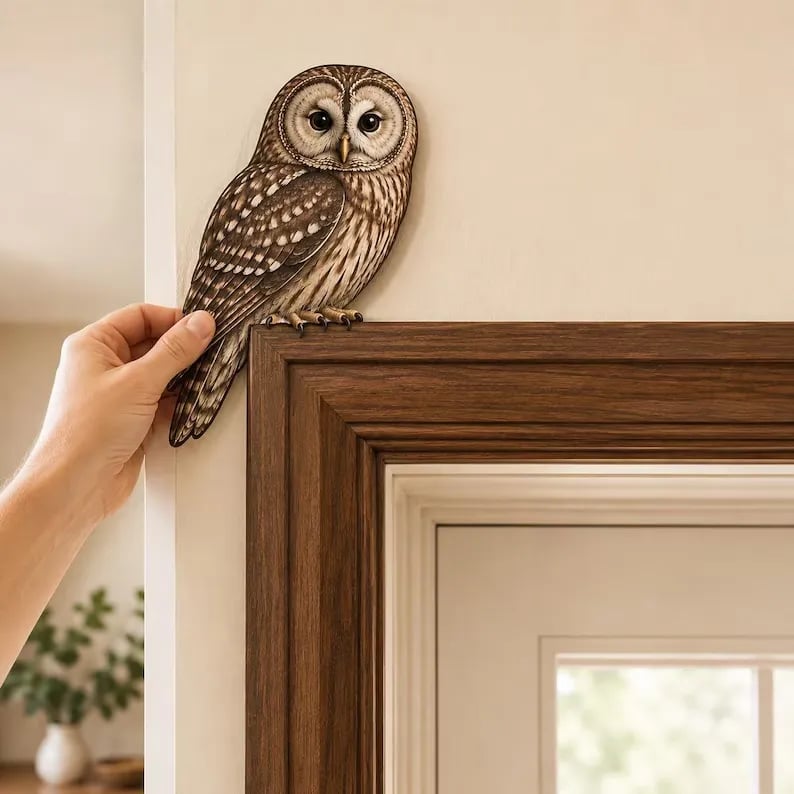 Owl Door Topper Display