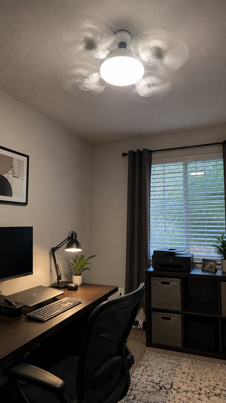 Customer review quiet ceiling fan light
