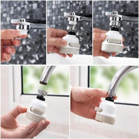 360° Rotating Faucet Booster Shower How to set up