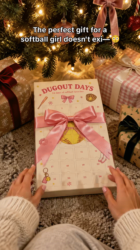 24 Days Softball Advent Calendar