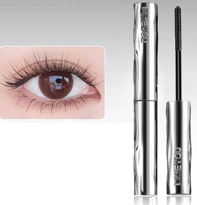 Silver metal wand mascara product detail