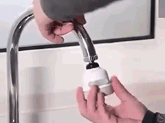 360° Rotating Faucet Booster Shower How to set up
