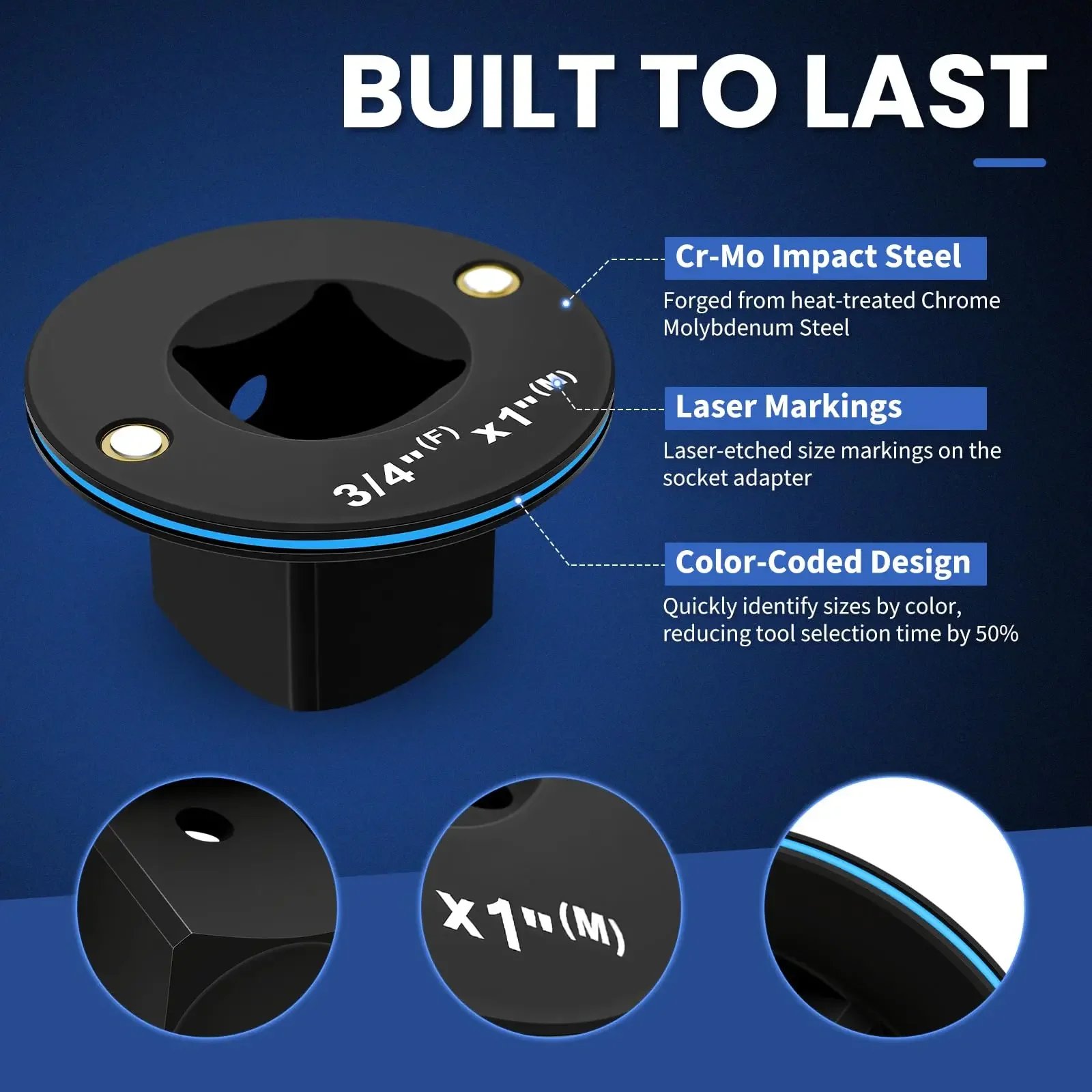 chromium molybdenum impact steel adapter material