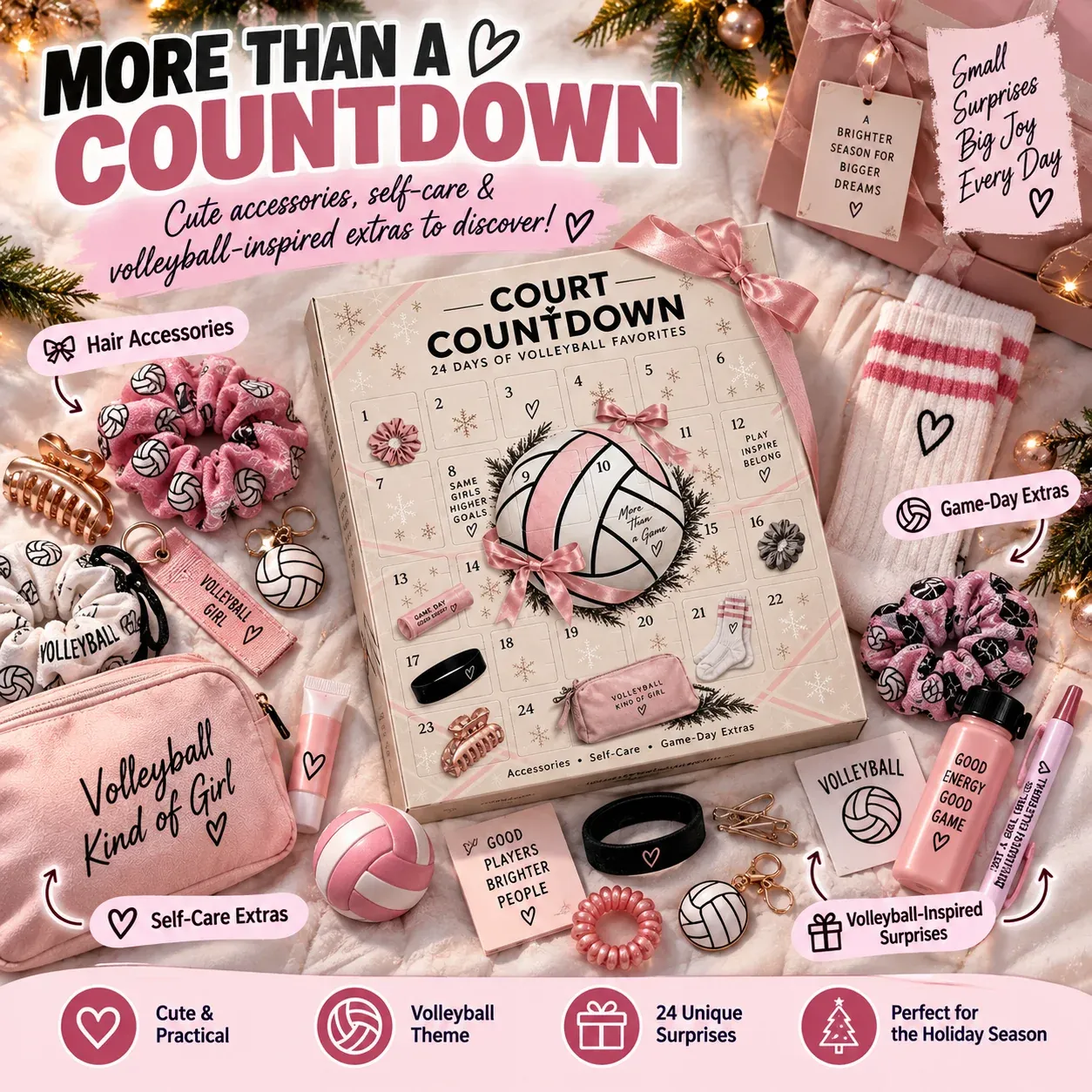 Volleyball advent calendar surprise contents