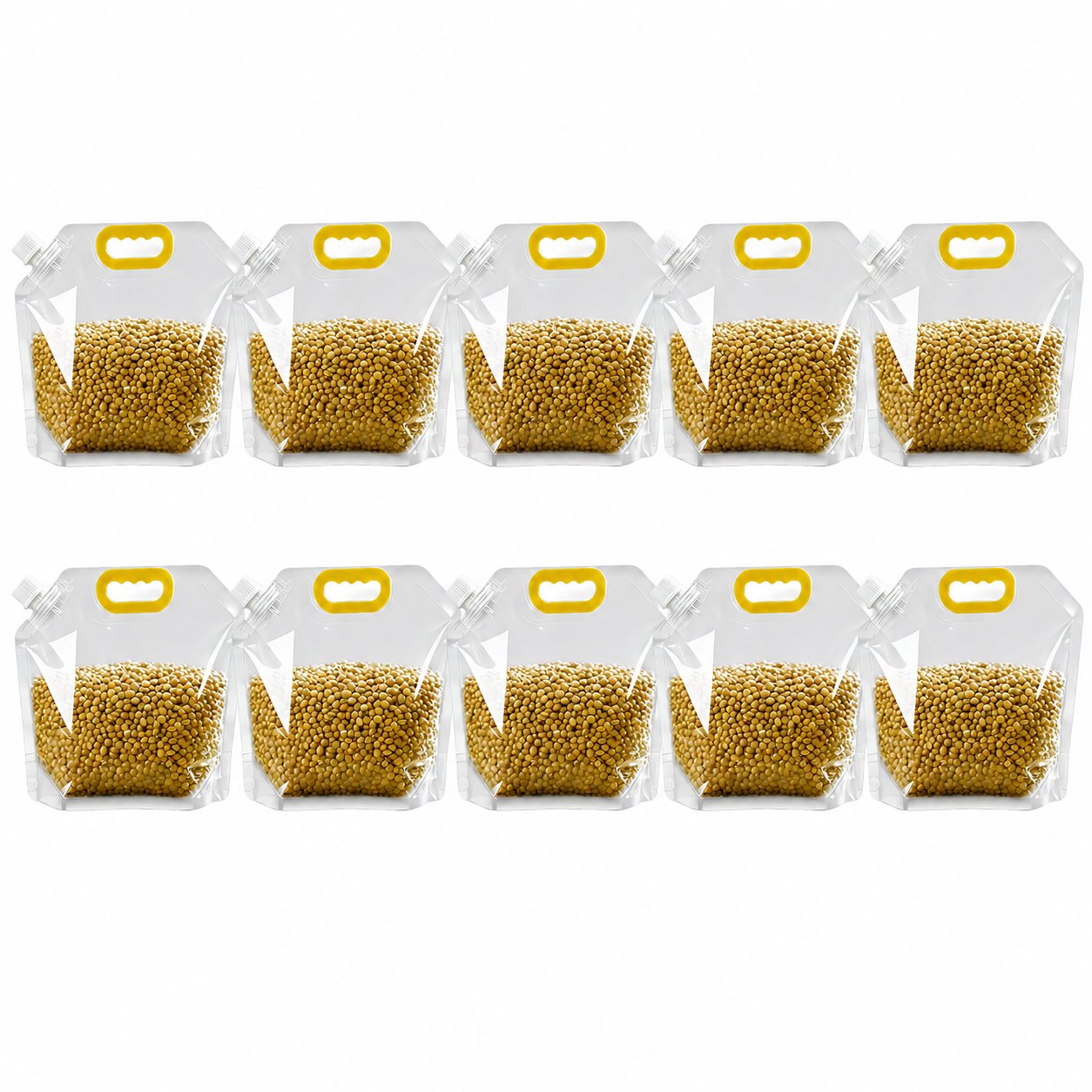 Reusable sealed food bag bundle option