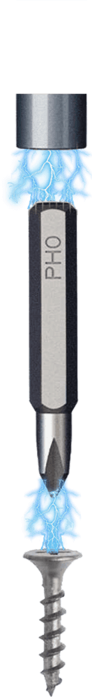 Magnetic screwdriver bit