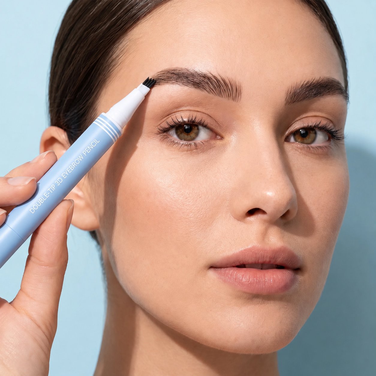 Number 03 gray eyebrow pen and tinted gel