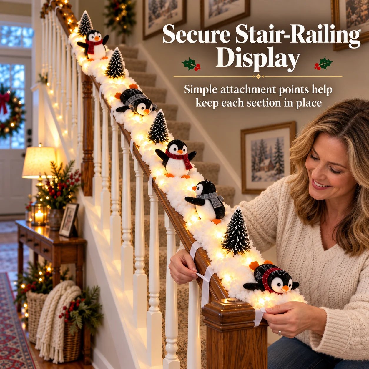 Secure Penguin Stair Railing Installation