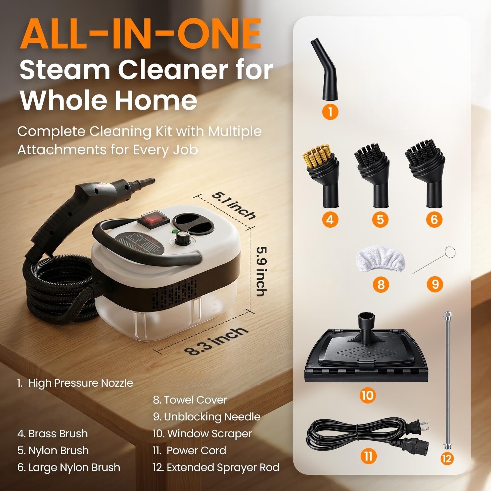 Portable Steam Cleaner