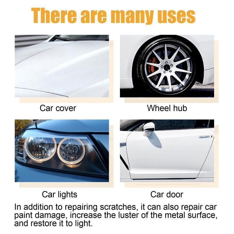 NUAN Premium Car Scratch Removal Wax, 2026 Scratch Repair Kit with Polishing Paste & Wipe