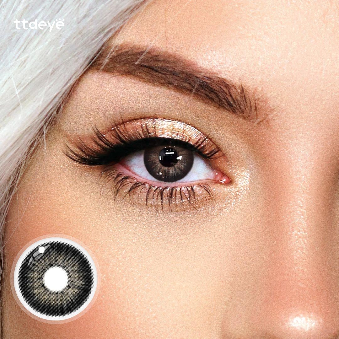 eye its TTDeye New York Black Colored Contact Lenses