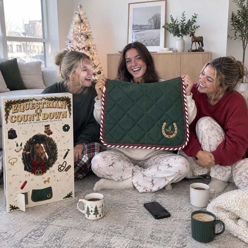 Full-size saddle pad from the Equestrian Countdown