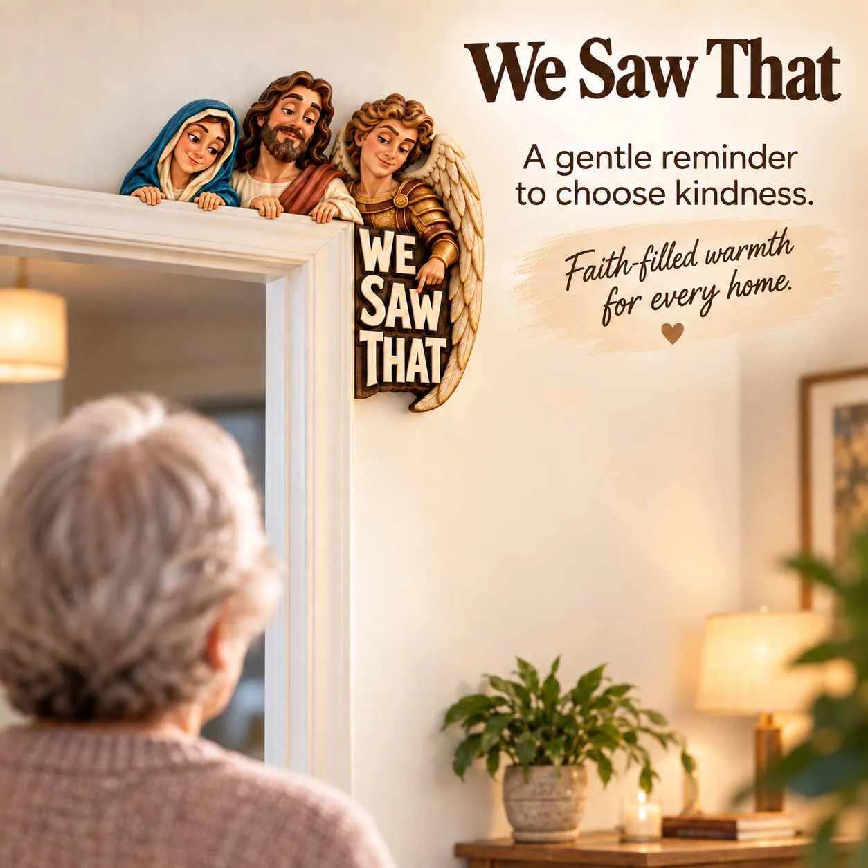We Saw That faith decor