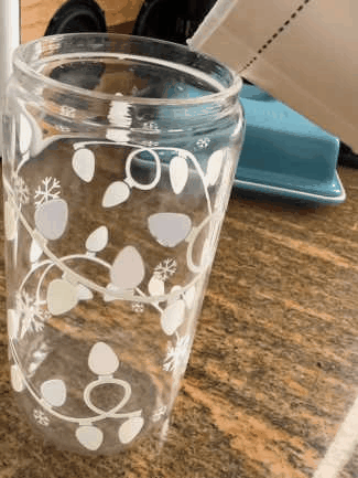 Christmas color changing cup