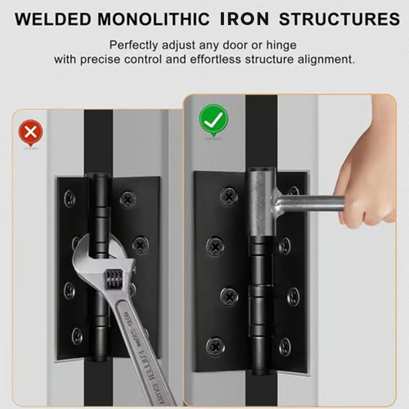 Durable anti-rust galvanized hinge tool