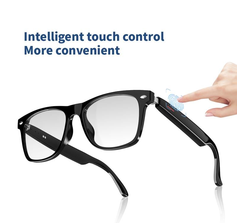 Product Introduction of E13 Smart Glasses UV Protection Anti-Blue Light , Bluetooth Compatible for Men & Women , Multifunctional Wireless Glass 27