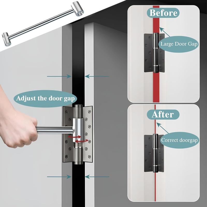 Ergonomic handle hinge wrench
