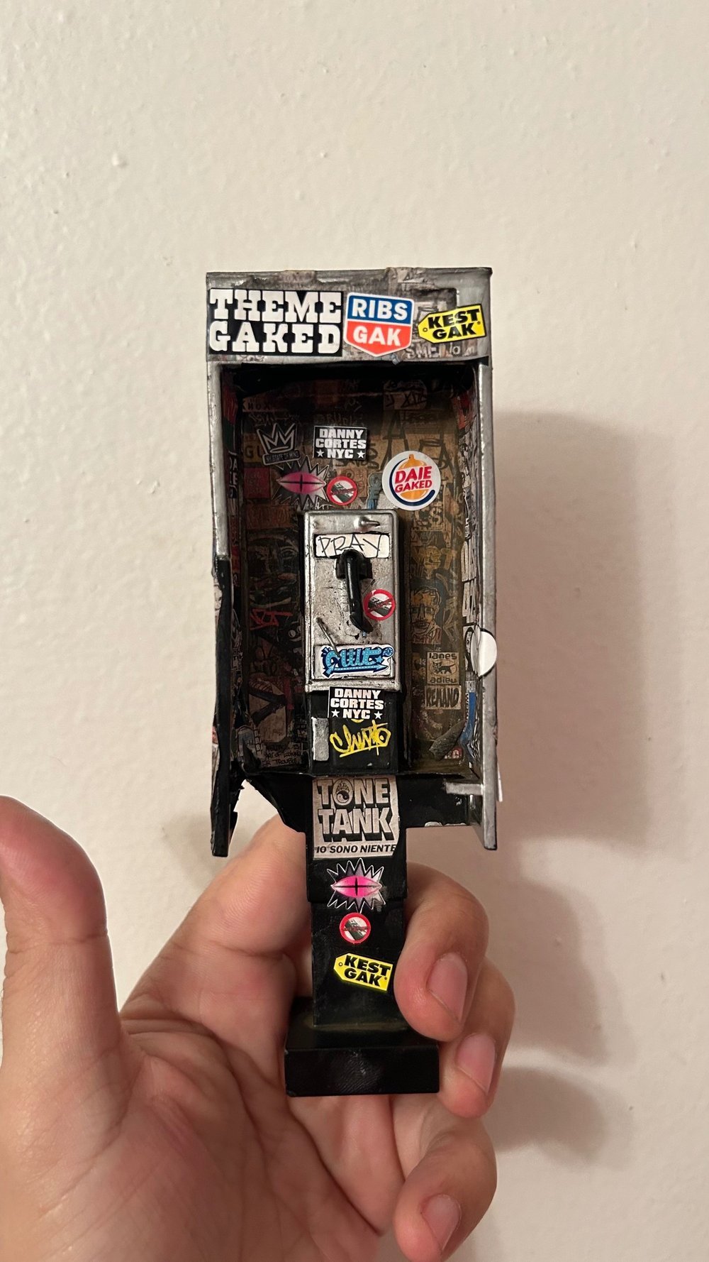 🔥LAST DAY 50% OFF-📞Miniature American Payphone in 1:12 Scale For Action Figure Displays / Toy Photography