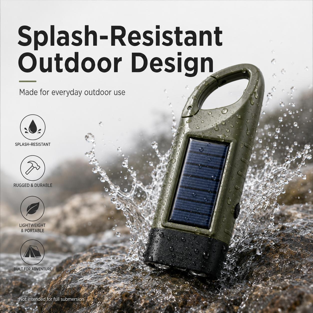 portable clip emergency flashlight