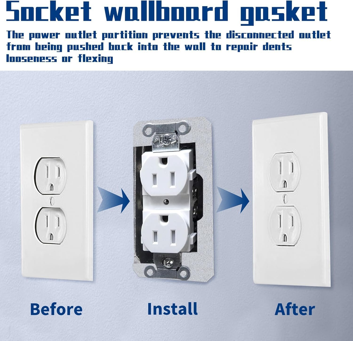 Flush Wall Plate Result