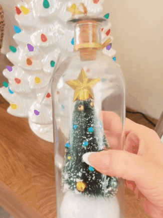 Christmas tree scene demonstration