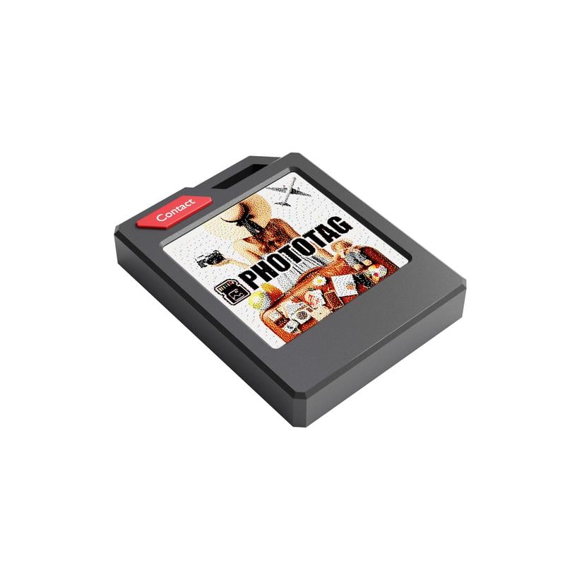 E-Ink Screen Tracker– Works with iOS & Android - Black