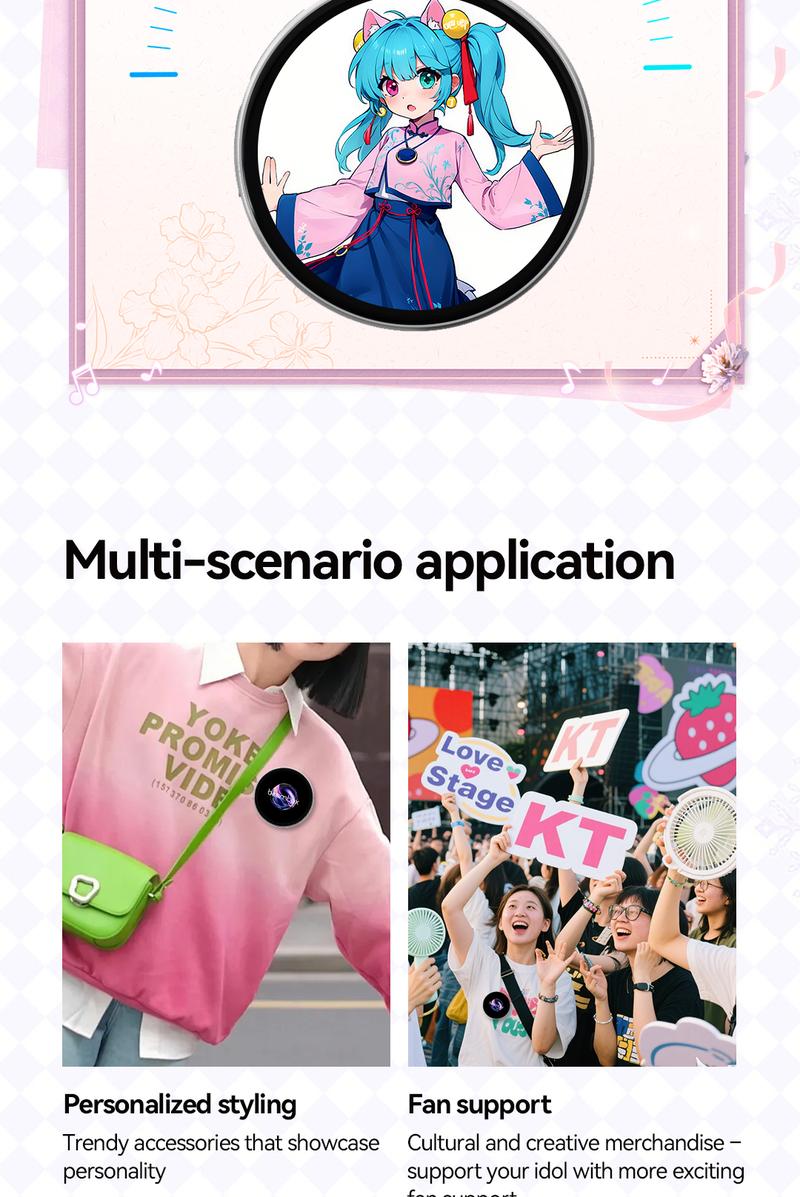 Digital badge for conventions gifts and everyday use