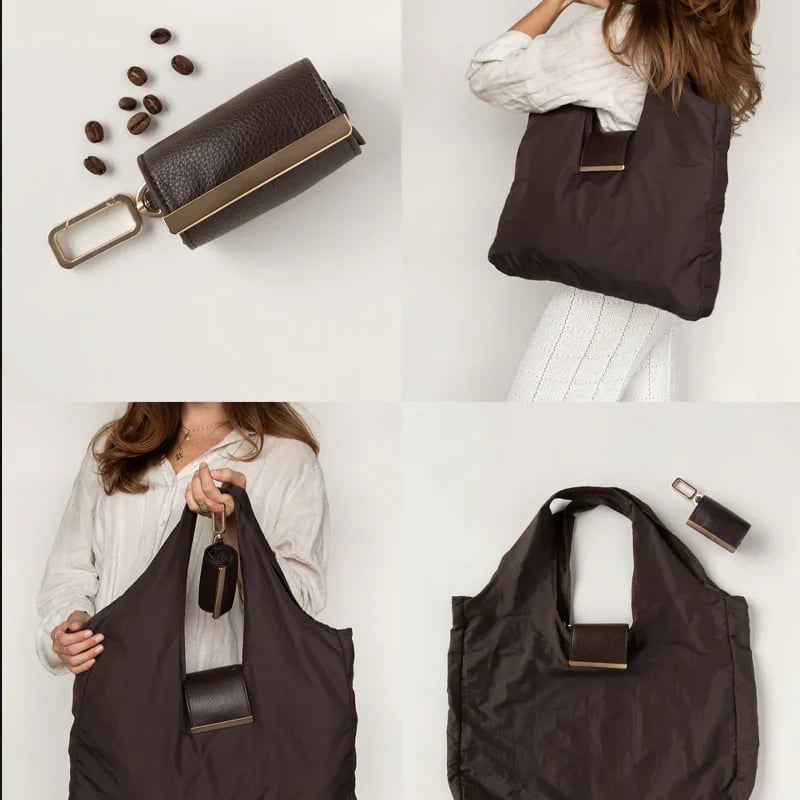 How the keychain tote works