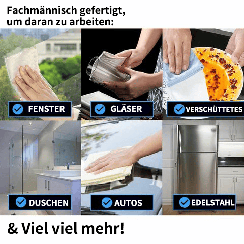 Symbol, das die chemikalienfreie Anwendung nur mit Wasser darstellt