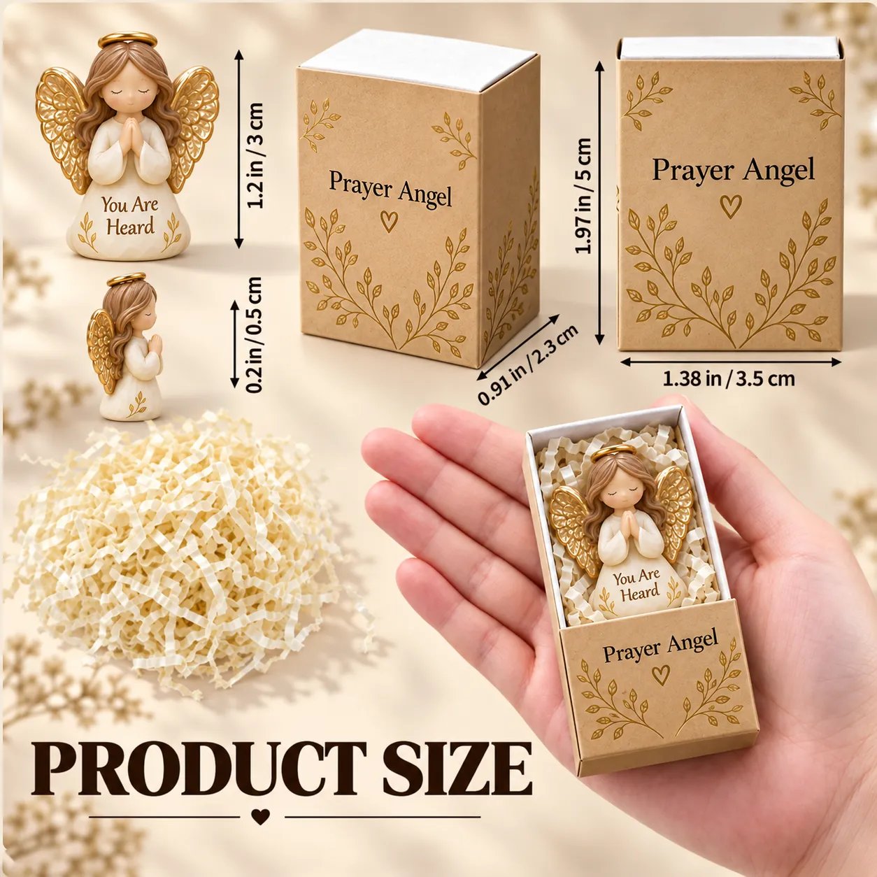 Guardian angel keepsake display
