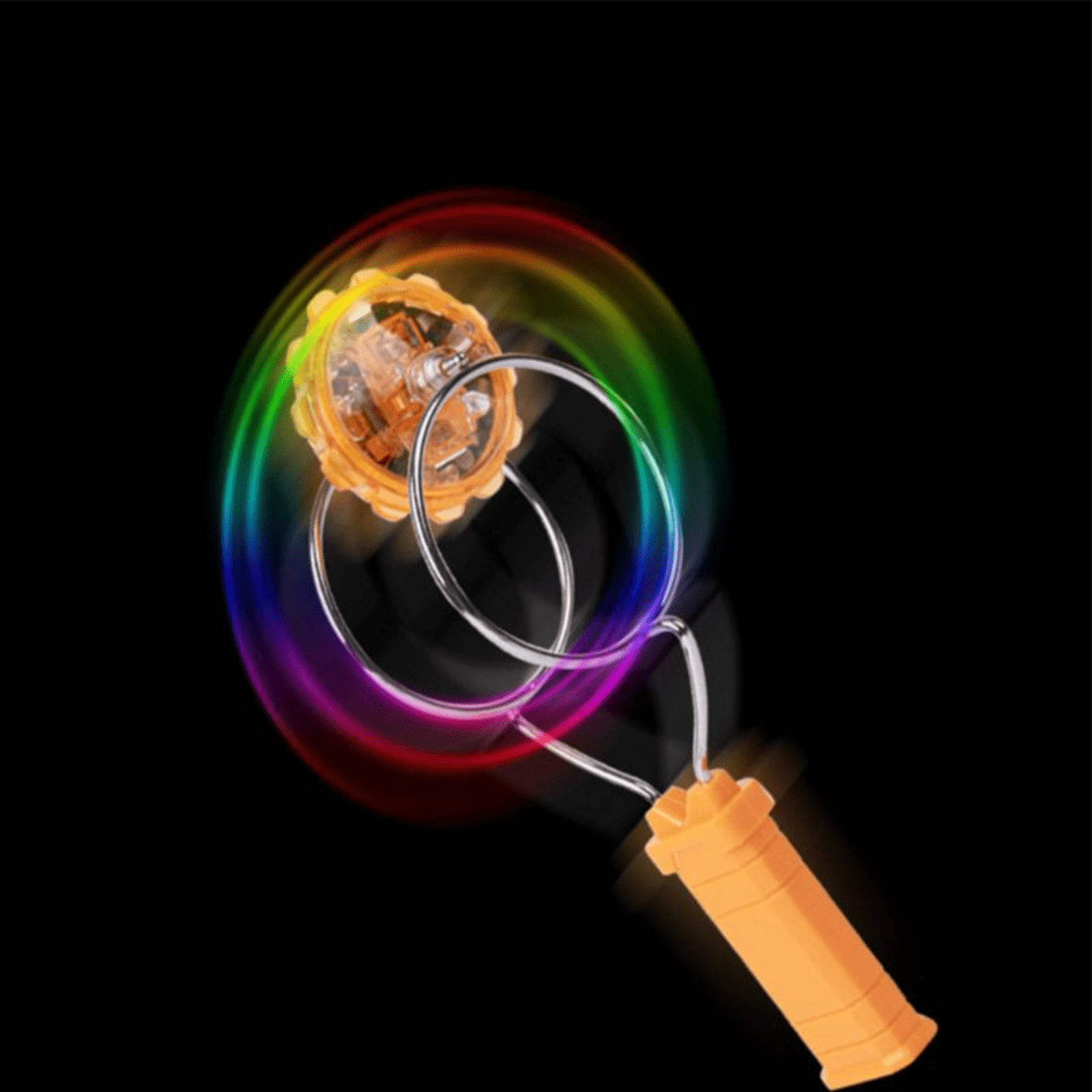 Magnetic gyro spinning