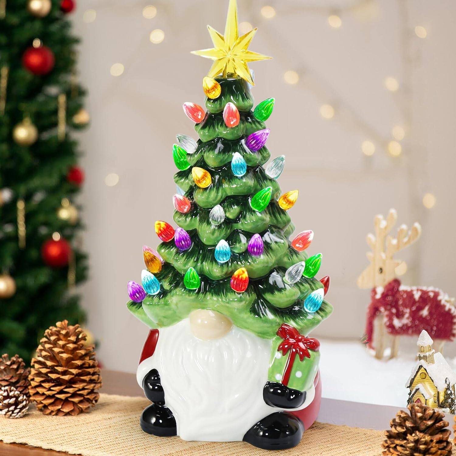 🎄Weihnachtsverkauf - 49% OFF🎅DIY Weihnachtsbaum, beleuchteter Weihnachtswichtel
