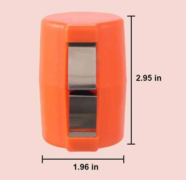 Egg shell opener dimensions