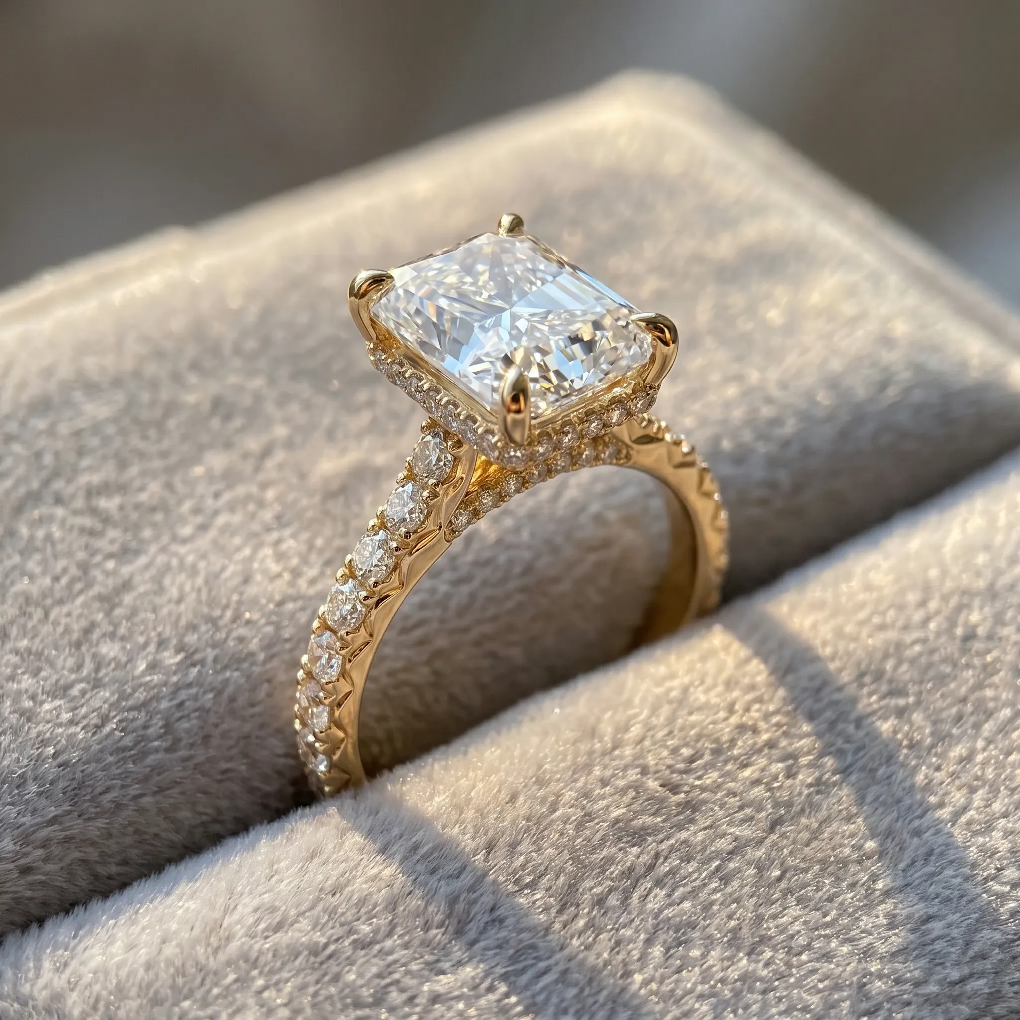 Aurora Radiant 4CT Ring