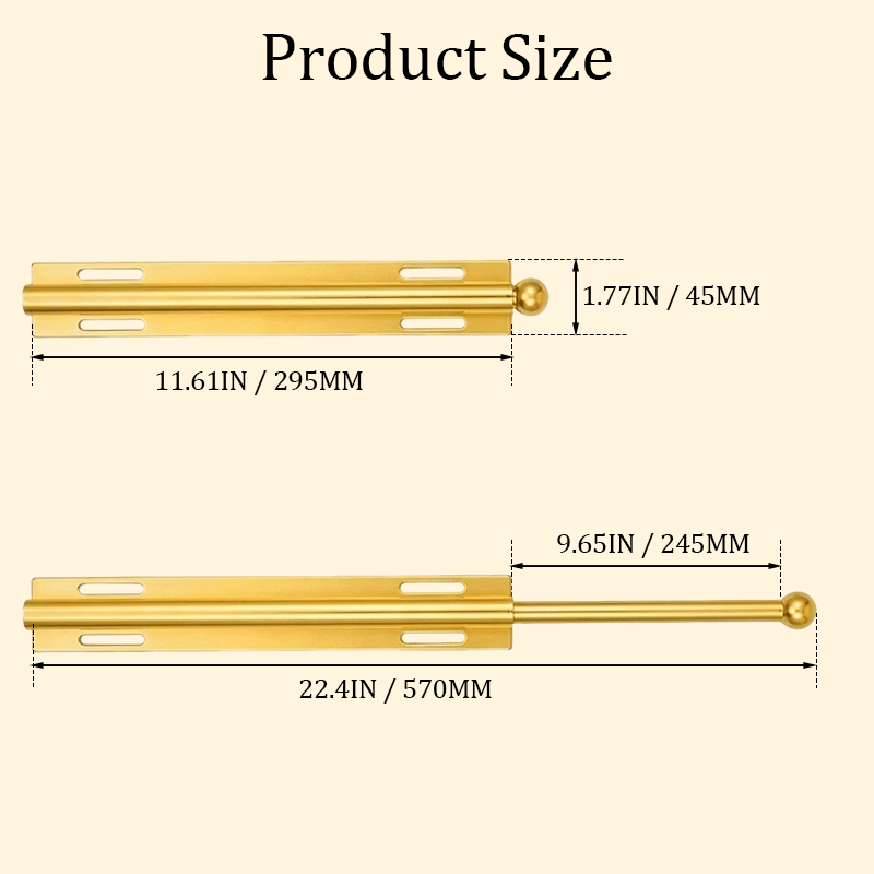 Valet rod product specifications