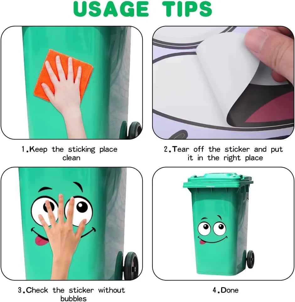 How to use funny facial expression stickers